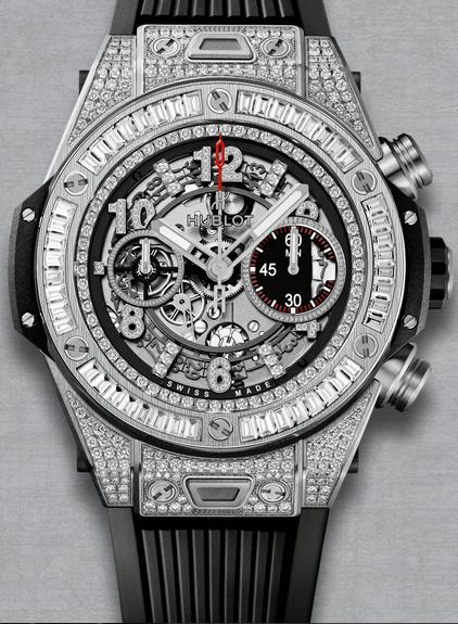 Hublot replica Big Bang Unico Titanium Jewelery 411.NX.1170.RX.0904 watch